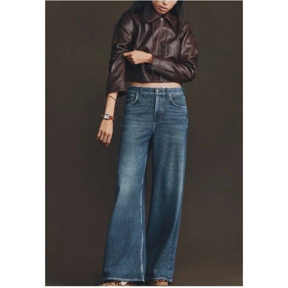 Rag & Bone Miramar Sofie Wide Leg Jeans Size 30
